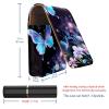 YTYVAGT Travel Lipstick Organizer Case,Lipstick Case Portable Makeup Bag With Mirror,Butterfly Fantasy Plant view 3