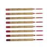 NASSMOSSE Lip Liner Pencil Kit, 8PCS Waterproof Smooth Lip Liner Long Lasting Retro Lipstick Pen With Golden Tube Sweat-proof Lips Cosmetic Set view 3