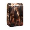 YTYVAGT Lipstick Case,Portable Makeup Bag Cosmetic Pouch,Lipstick Holder Makeup Organizer,Autumn Forest Wolf view 1