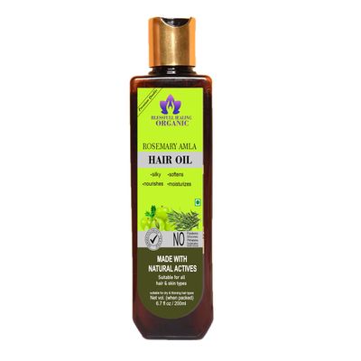 Blessfull Healing Luxury Rosemary Amla Hair Oil - 200Ml