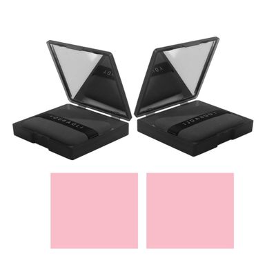 Baluue 2sets Oil Absorbing Makeup Sheets with Mirror Case Blotting Paper for Oily Skin Thin Portable Oil Control Sheets for -ups for Hot Weather