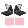 Baluue 2sets Oil Absorbing Makeup Sheets with Mirror Case Blotting Paper for Oily Skin Thin Portable Oil Control Sheets for -ups for Hot Weather view 1