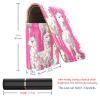 YTYVAGT Lipstick Case,Portable Makeup Bag Cosmetic Pouch,Lipstick Holder Makeup Organizer,Cute Cartoon Llama White Alpaca view 3