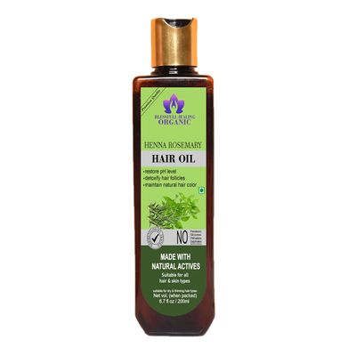 Blessfull Healing Luxury Henna Rosemary Hair Oil - 300Ml