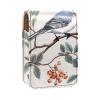 YTYVAGT Travel Lipstick Organizer Case,Lipstick Case Portable Makeup Bag With Mirror,Bird and Flower Tree view 1