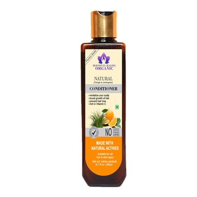Blessfull Healing Luxury Natural (Orange And Lemongrass) Natural Hair Conditioner 300 ml