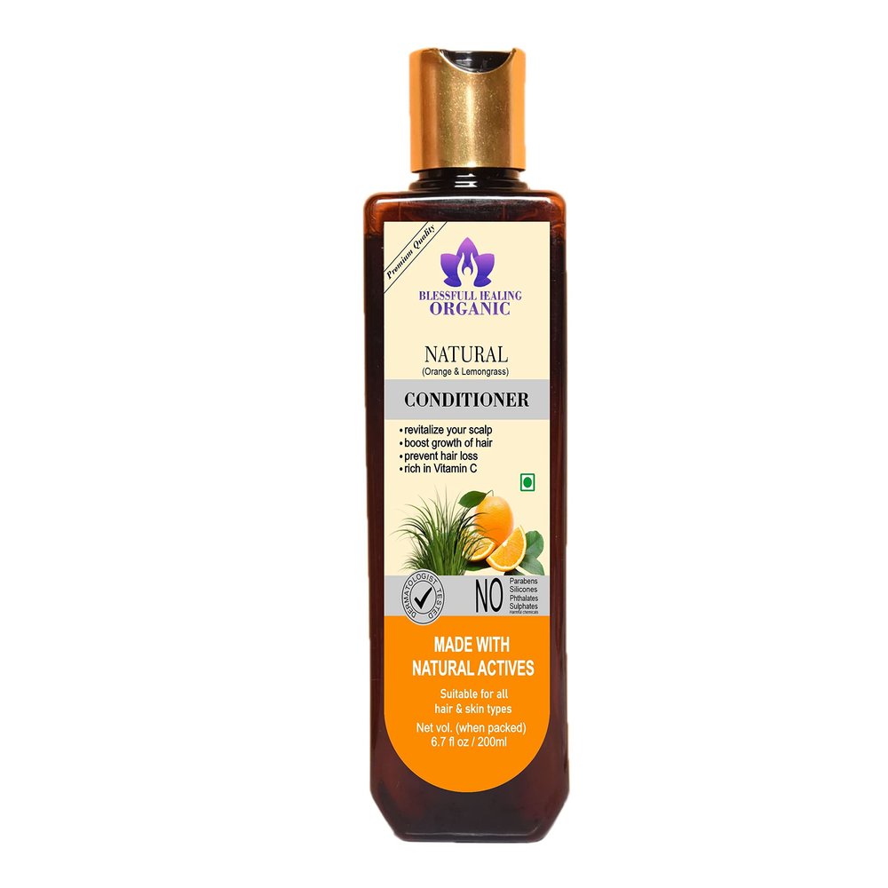 Blessfull Healing Luxury Natural (Orange And Lemongrass) Natural Hair Conditioner 300 ml