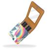 YTYVAGT Lipstick Case,Leather Lip Gloss Lipstick Organizer with Mirror,Mini Lipstick Holder Bag,Unicorn Cloud Rainbow view 2