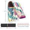 YTYVAGT Lipstick Case,Leather Lip Gloss Lipstick Organizer with Mirror,Mini Lipstick Holder Bag,Unicorn Cloud Rainbow view 3