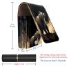 YTYVAGT Lipstick Case,Leather Lip Gloss Lipstick Organizer with Mirror,Mini Lipstick Holder Bag,Bear Moon Forest Tree view 3