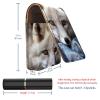 YTYVAGT Lipstick Case,Portable Makeup Bag Cosmetic Pouch,Lipstick Holder Makeup Organizer,Animal Portrait Red Fox view 3