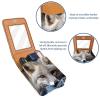 YTYVAGT Lipstick Case,Portable Makeup Bag Cosmetic Pouch,Lipstick Holder Makeup Organizer,Animal Portrait Red Fox view 4