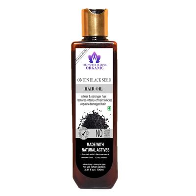 Blessfull Healing Luxury Onion Black Seed Hair Oil - 100Ml