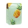 YTYVAGT Travel Lipstick Organizer Case,Lipstick Case Portable Makeup Bag With Mirror,Tropical Pineapple Fruit view 1