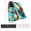 YTYVAGT Lipstick Case,Leather Lip Gloss Lipstick Organizer with Mirror,Mini Lipstick Holder Bag,Animal Big Cormorant Art Illustration view 3