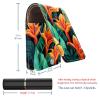 YTYVAGT Lipstick Case,Portable Makeup Bag Cosmetic Pouch,Lipstick Holder Makeup Organizer,Floral Plant Tropical Jungle view 3
