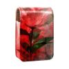 YTYVAGT Lipstick Case,Leather Lip Gloss Lipstick Organizer with Mirror,Mini Lipstick Holder Bag,Watercolor Plant Rose view 1