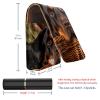 YTYVAGT Lipstick Case,Portable Makeup Bag Cosmetic Pouch,Lipstick Holder Makeup Organizer,Basket and Black Dog view 3