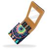 YTYVAGT Lipstick Case,Portable Makeup Bag Cosmetic Pouch,Lipstick Holder Makeup Organizer,Art Dreamcatcher Feather Pattern view 2