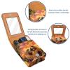 YTYVAGT Lipstick Case,Leather Lip Gloss Lipstick Organizer with Mirror,Mini Lipstick Holder Bag,Couple Sloth Jungle Animals view 4