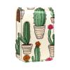 YTYVAGT Lipstick Case,Leather Lip Gloss Lipstick Organizer with Mirror,Mini Lipstick Holder Bag,Watercolor Plant Cactus view 1