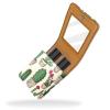 YTYVAGT Lipstick Case,Leather Lip Gloss Lipstick Organizer with Mirror,Mini Lipstick Holder Bag,Watercolor Plant Cactus view 2