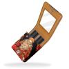 YTYVAGT Lipstick Case,Portable Makeup Bag Cosmetic Pouch,Lipstick Holder Makeup Organizer,God of Wealth Eastern Mythology Illustration view 2