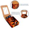 YTYVAGT Lipstick Case,Portable Makeup Bag Cosmetic Pouch,Lipstick Holder Makeup Organizer,Vintage Fire and Skull view 4