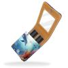 YTYVAGT Lipstick Case,Portable Makeup Bag Cosmetic Pouch,Lipstick Holder Makeup Organizer,Dolphins Fish Ocean Coral view 2