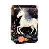 YTYVAGT Lipstick Case,Leather Lip Gloss Lipstick Organizer with Mirror,Mini Lipstick Holder Bag,Unicorns Cloud Moon view 1