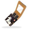 YTYVAGT Lipstick Case,Leather Lip Gloss Lipstick Organizer with Mirror,Mini Lipstick Holder Bag,Unicorns Cloud Moon view 2