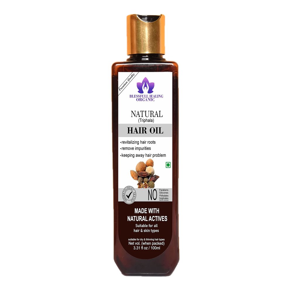 Blessfull Healing Luxury Natural (Triphala) Hair Oil - 100Ml