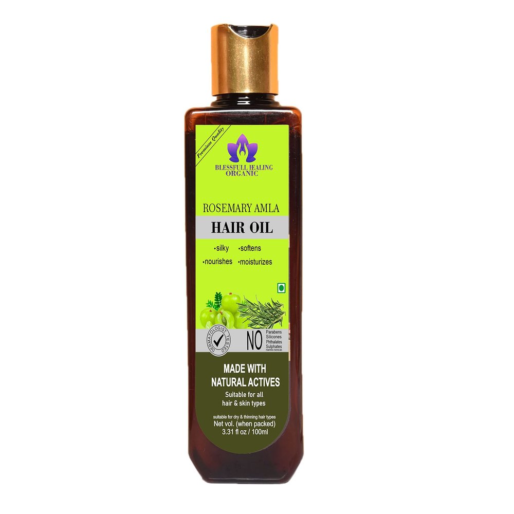 Blessfull Healing Luxury Rosemary Amla Hair Oil - 100Ml