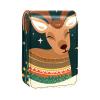 YTYVAGT Lipstick Case,Leather Lip Gloss Lipstick Organizer with Mirror,Mini Lipstick Holder Bag,Cute Cartoon Deer view 1
