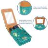 YTYVAGT Lipstick Case,Leather Lip Gloss Lipstick Organizer with Mirror,Mini Lipstick Holder Bag,Fruit Cocktail Glass view 4
