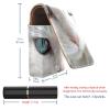YTYVAGT Lipstick Case,Leather Lip Gloss Lipstick Organizer with Mirror,Mini Lipstick Holder Bag,Cat with Blue Eyes view 3