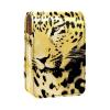 YTYVAGT Lipstick Case,Leather Lip Gloss Lipstick Organizer with Mirror,Mini Lipstick Holder Bag,Abstract Leopard Print view 1
