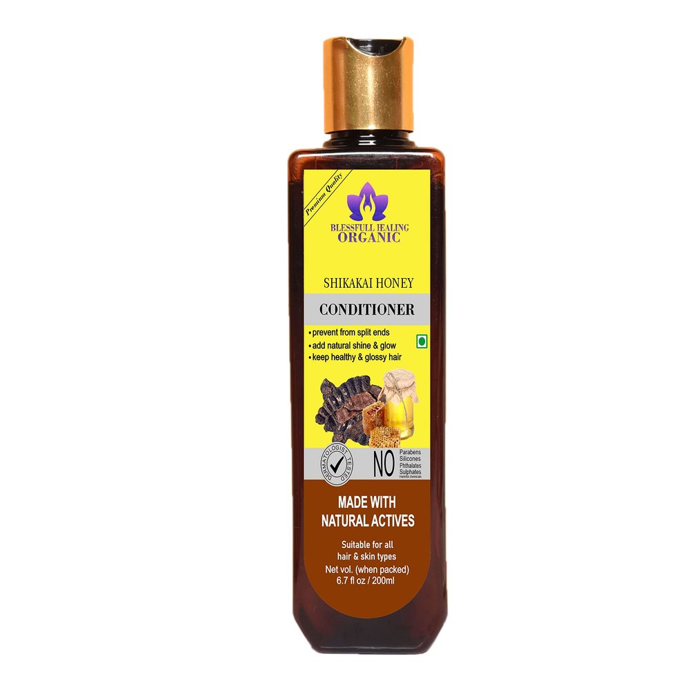 Blessfull Healing Luxury Shikakai Honey Natural Hair Conditioner 200 ml