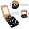 YTYVAGT Lipstick Case,Portable Makeup Bag Cosmetic Pouch,Lipstick Holder Makeup Organizer,Classic Polka Dot view 4