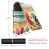 YTYVAGT Lipstick Case,Leather Lip Gloss Lipstick Organizer with Mirror,Mini Lipstick Holder Bag,Beach Travel Slippers view 3