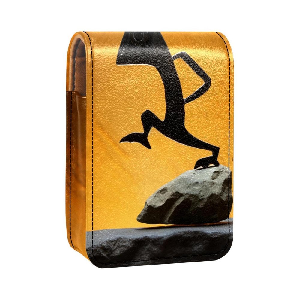 YTYVAGT Lipstick Case,Portable Makeup Bag Cosmetic Pouch,Lipstick Holder Makeup Organizer,Ancient Ethnic Style People