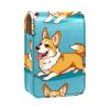 YTYVAGT Travel Lipstick Organizer Case,Lipstick Case Portable Makeup Bag With Mirror,Cartoon Animal Dog view 1