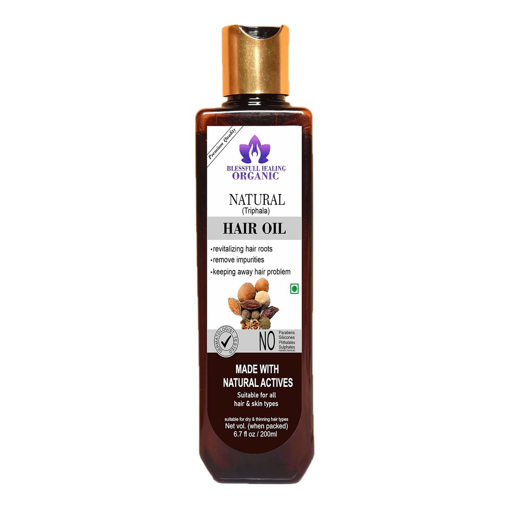 Blessfull Healing Luxury Natural (Triphala) Hair Oil - 200Ml