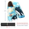 YTYVAGT Makeup Organizer,Makeup Lipstick Case for Outside Mini Bag Travel Cosmetic Pouch,Cartoon Whale Swimming view 3