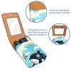 YTYVAGT Makeup Organizer,Makeup Lipstick Case for Outside Mini Bag Travel Cosmetic Pouch,Cartoon Whale Swimming view 4