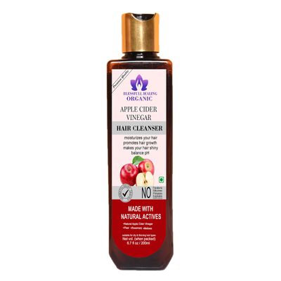 Blessfull Healing Luxury Apple Cider Vinegar Hair Cleanser | Shampoo 200 ML