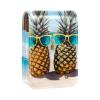 YTYVAGT Lipstick Case,Portable Makeup Bag Cosmetic Pouch,Lipstick Holder Makeup Organizer,Beach Sunglasses Pineapple view 1