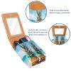 YTYVAGT Lipstick Case,Portable Makeup Bag Cosmetic Pouch,Lipstick Holder Makeup Organizer,Beach Sunglasses Pineapple view 4
