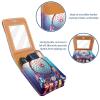 YTYVAGT Lipstick Case,Leather Lip Gloss Lipstick Organizer with Mirror,Mini Lipstick Holder Bag,Ethnic Style Feather Dream Catcher view 4