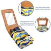 YTYVAGT Lipstick Case,Portable Makeup Bag Cosmetic Pouch,Lipstick Holder Makeup Organizer,Sea Waves Painted Ships view 4